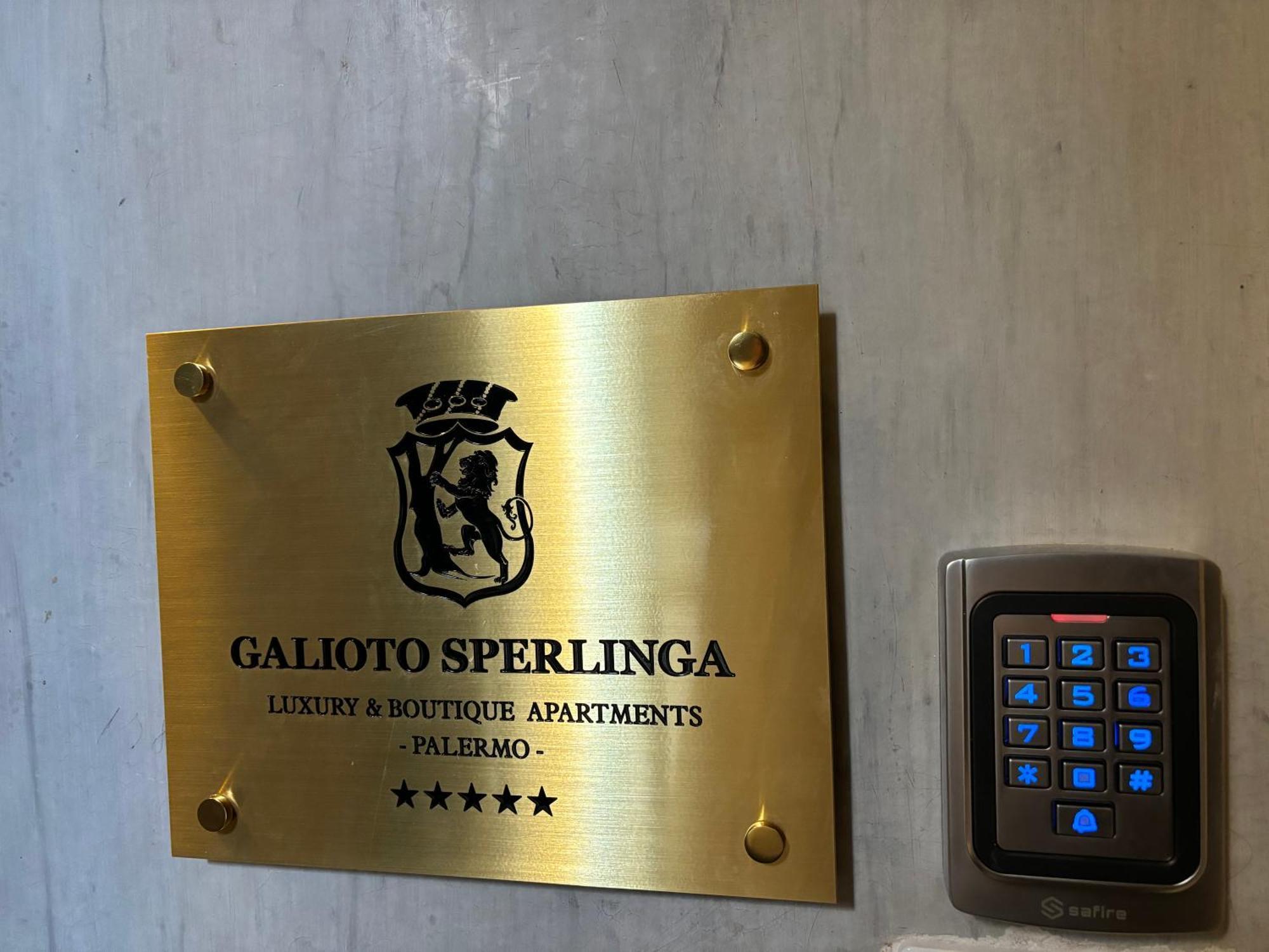Galioto Sperlinga Luxury Boutique Apartments Palermo Exteriör bild